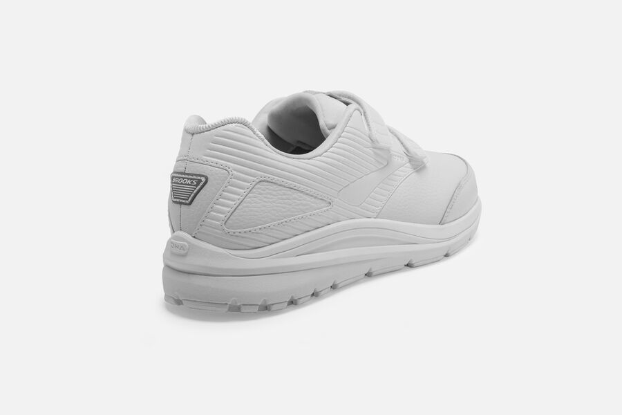 Brooks Running Shoes Mens White - Addiction Walker V-Strap 2 - 6734-QLAYU